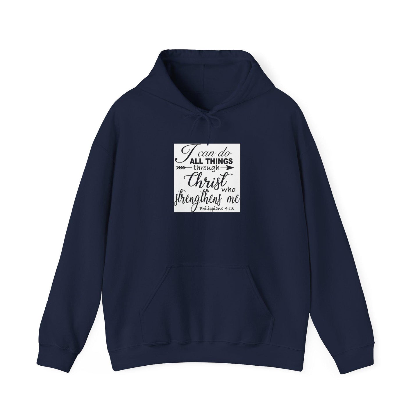 Trust in the Lord Bible Verse Hoodie | Faith Scripture Pullover