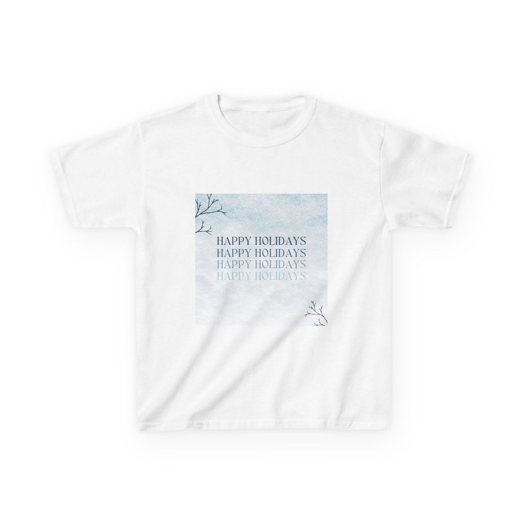 Kids Happy Holidays Christmas Tee