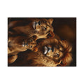 Lion Family Decorative Rug – Majestic Lioness and Cub Area Rug