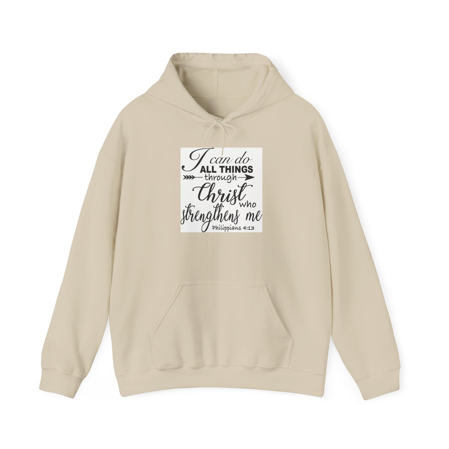 Trust in the Lord Bible Verse Hoodie | Faith Scripture Pullover