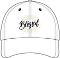 Blessed Camo Hex Cap — Embroidered 'Blessed' Baseball Hat with Camo Hex Accent