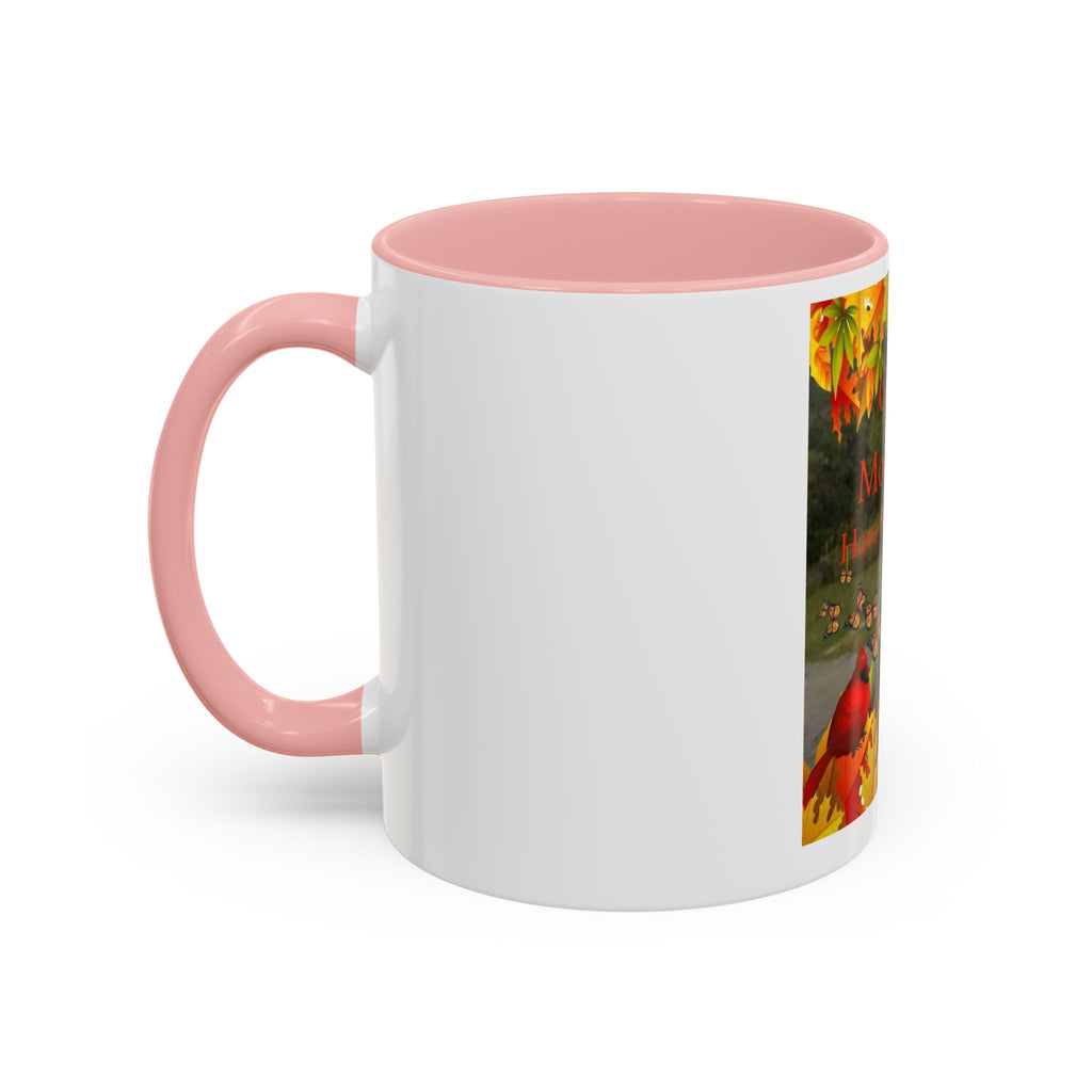 Autumn 'Good Morning! Have A Great Day' Accent Coffee Mug
