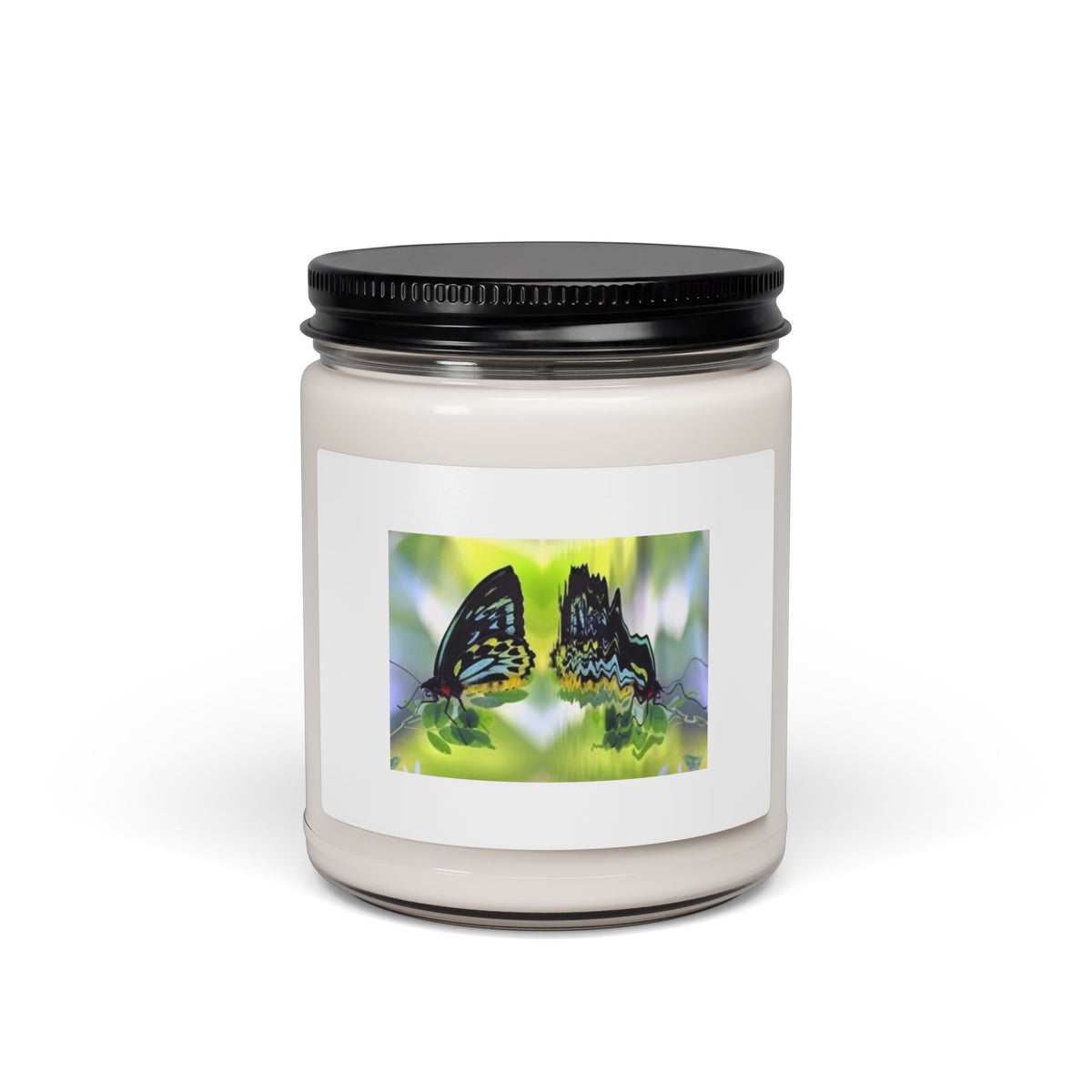 Butterfly Garden Soy Candle — 9oz Scented Jar