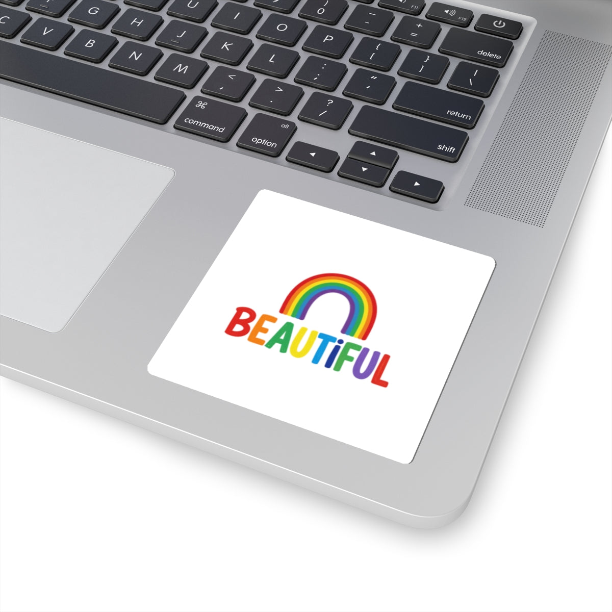 Beautiful Rainbow Pride Kiss-Cut Sticker