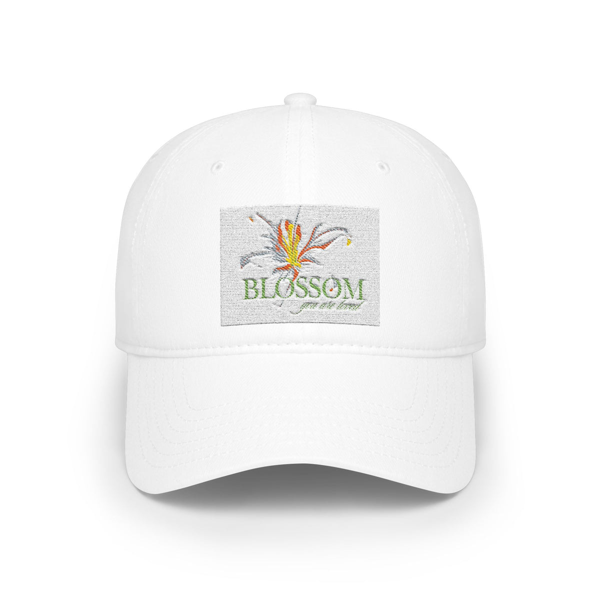 Blossom Floral Low Profile Baseball Cap