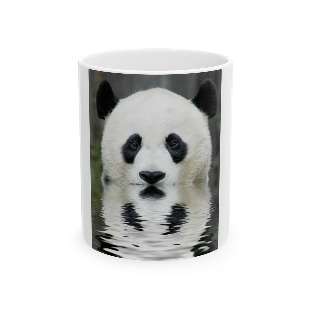 Panda Reflection Ceramic Mug (11oz & 15oz)