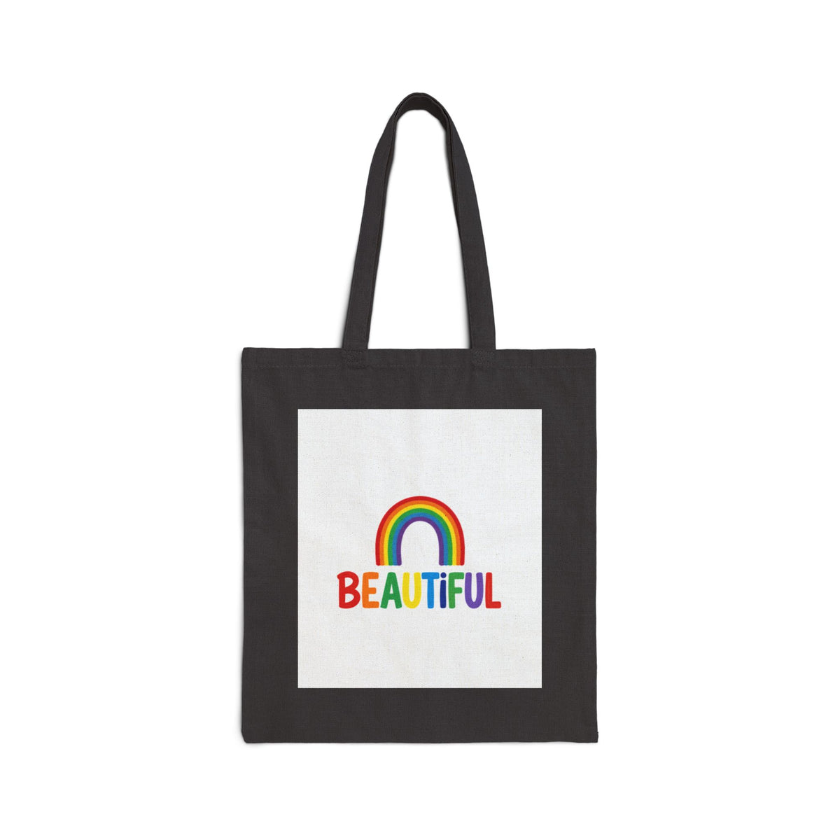 Beautiful Rainbow Canvas Tote Bag