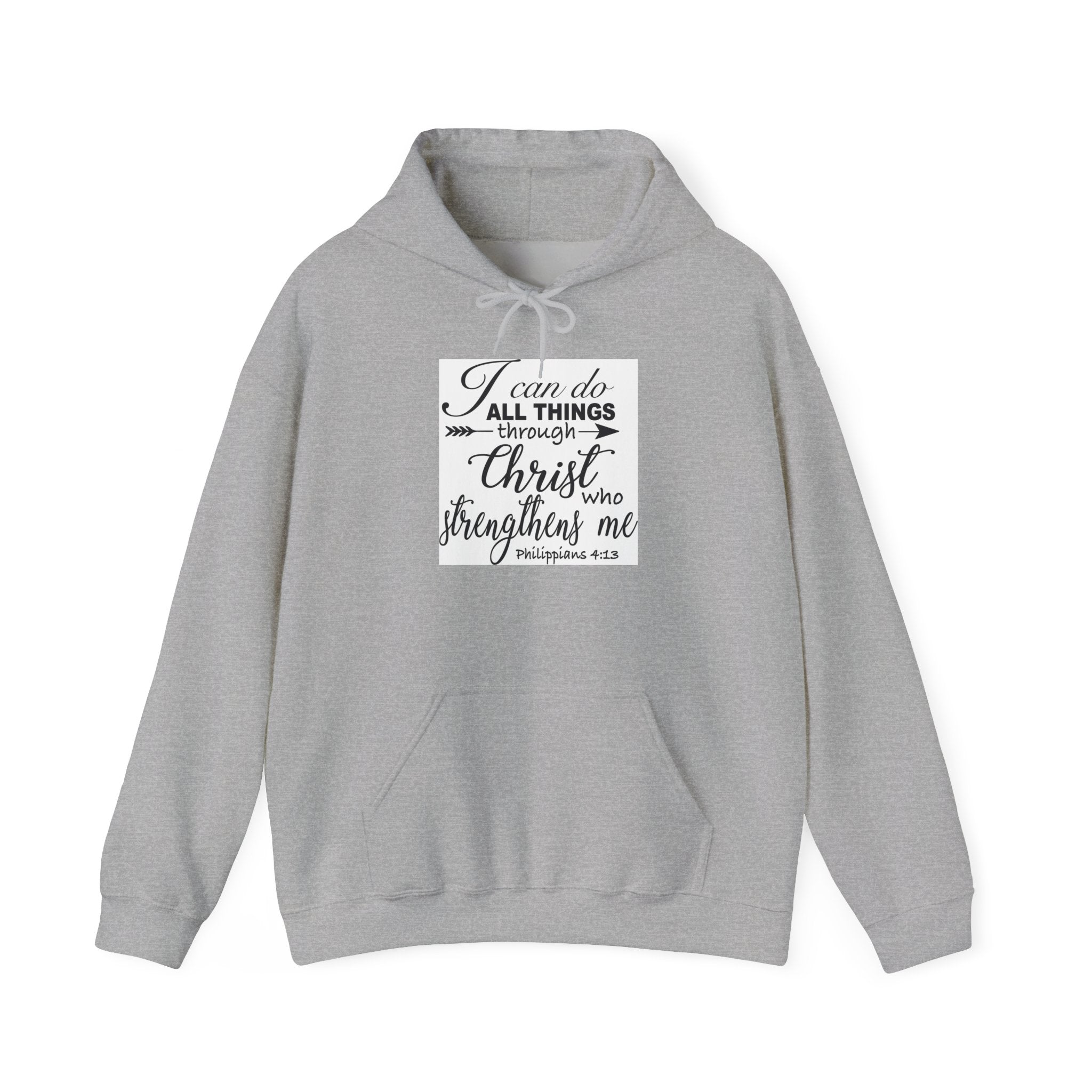 Trust in the Lord Bible Verse Hoodie | Faith Scripture Pullover