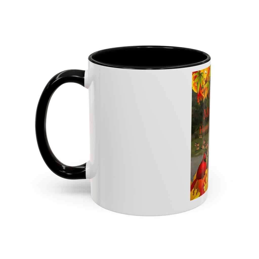 Autumn 'Good Morning! Have A Great Day' Accent Coffee Mug
