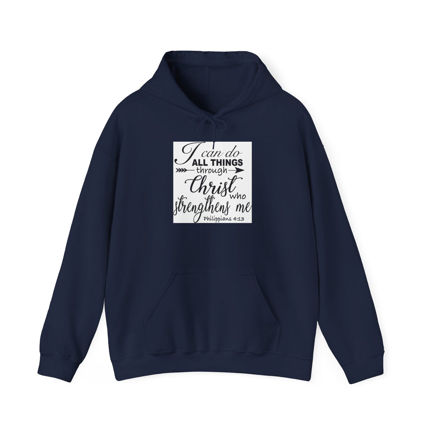 Trust in the Lord Bible Verse Hoodie | Faith Scripture Pullover