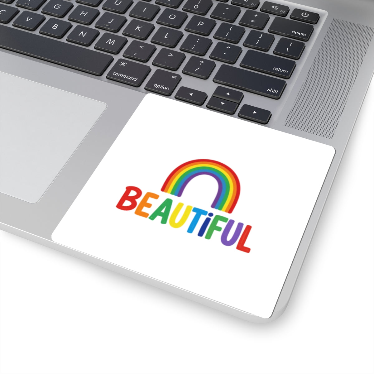 Beautiful Rainbow Pride Kiss-Cut Sticker