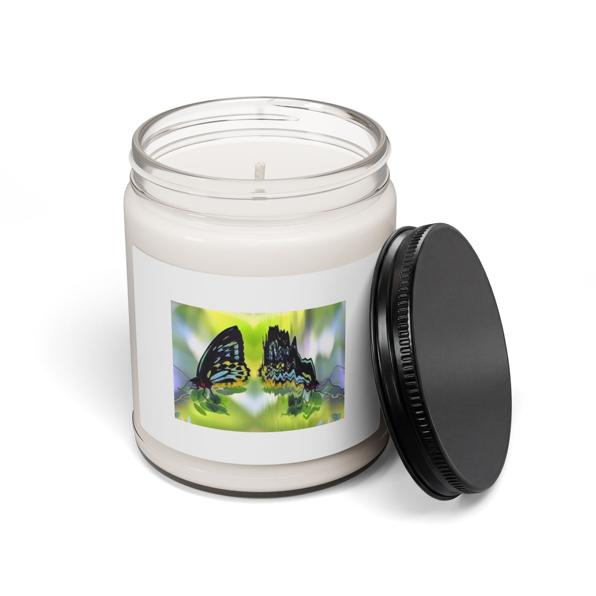 Butterfly Garden Soy Candle — 9oz Scented Jar