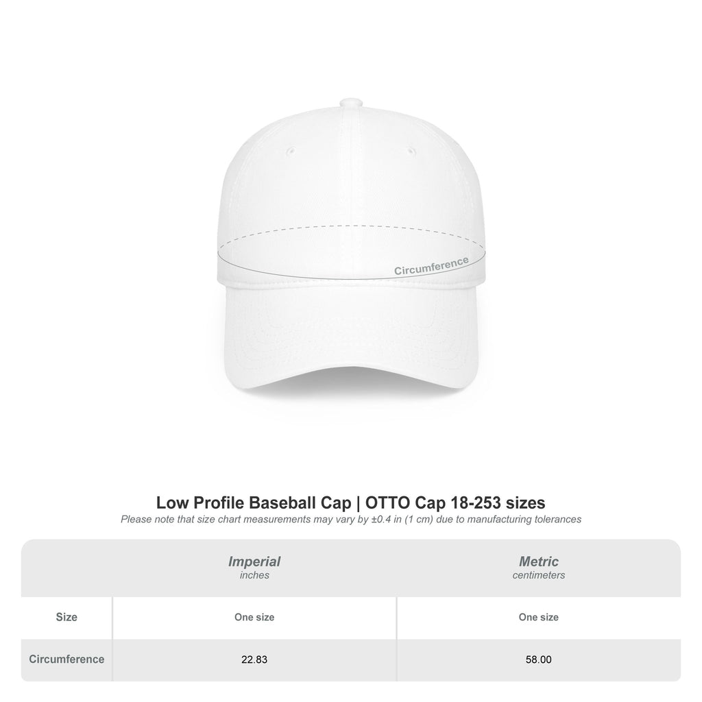 Blossom Floral Low Profile Baseball Cap