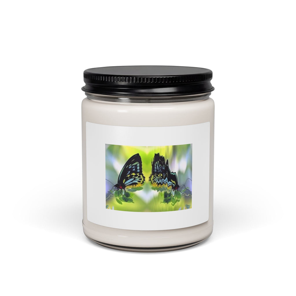 Butterfly Garden Soy Candle — 9oz Scented Jar