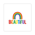 Beautiful Rainbow Pride Kiss-Cut Sticker