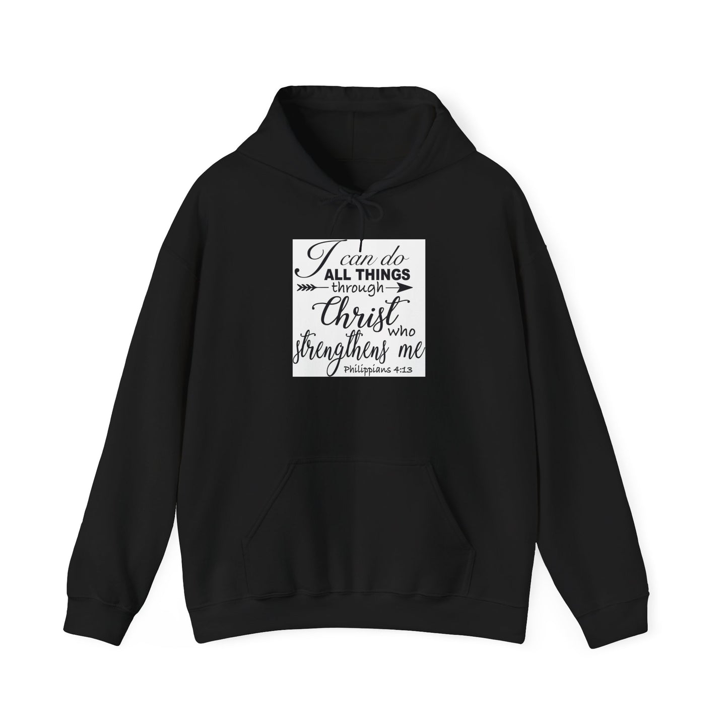 Trust in the Lord Bible Verse Hoodie | Faith Scripture Pullover