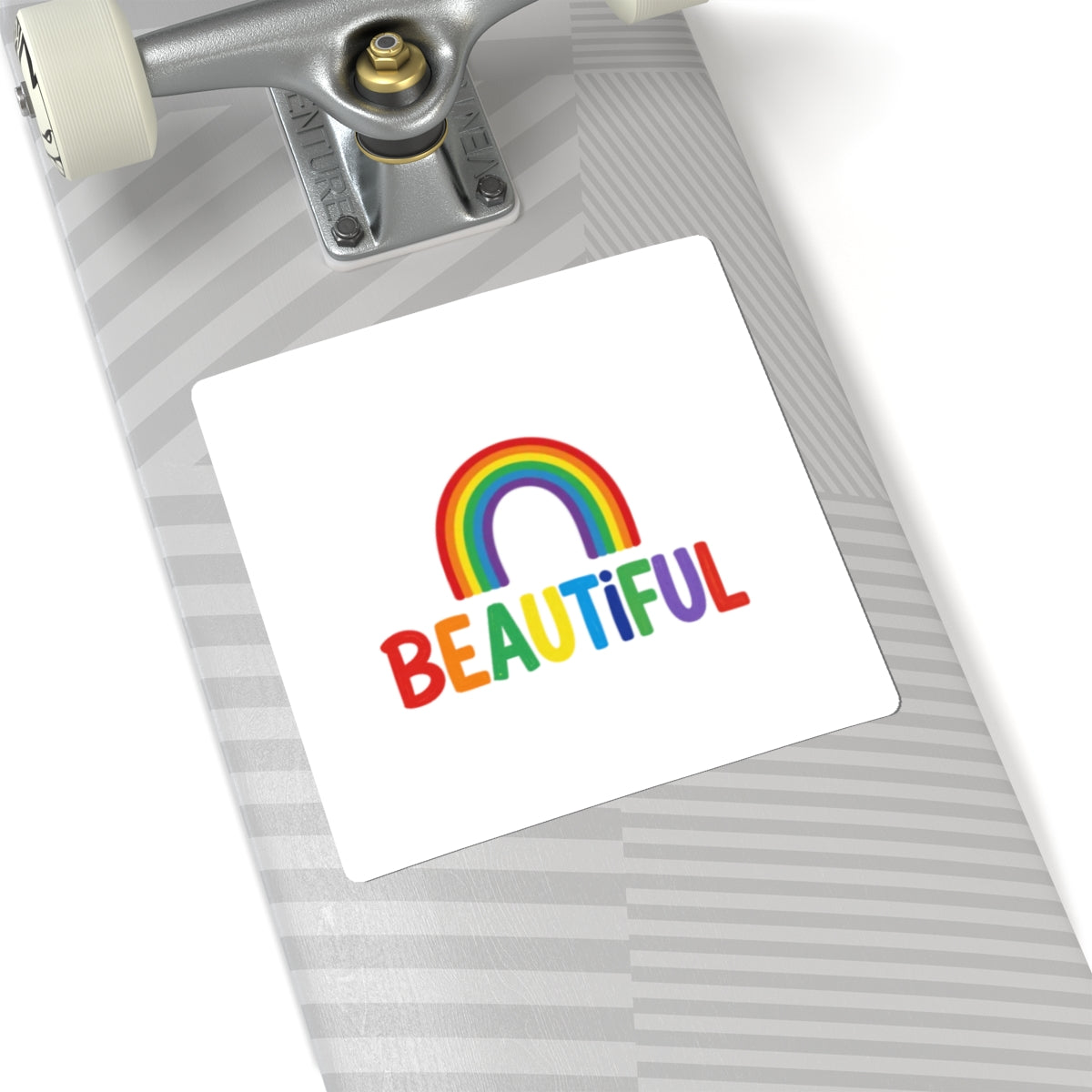 Beautiful Rainbow Pride Kiss-Cut Sticker