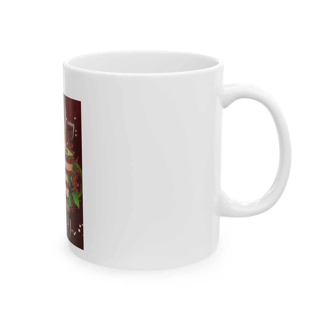 Christmas Hot Cocoa Mug — "Good Morning" Holiday Coffee Cup (11oz & 15oz)