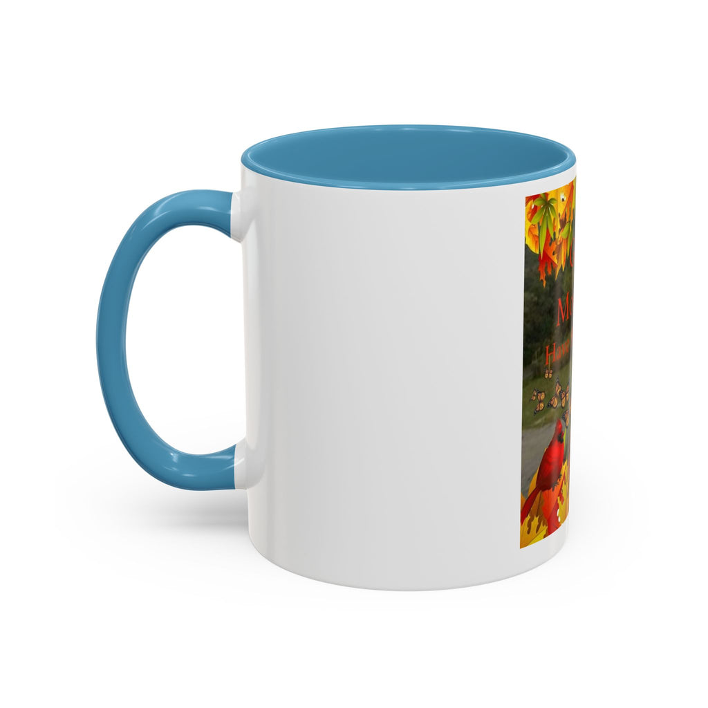 Autumn 'Good Morning! Have A Great Day' Accent Coffee Mug