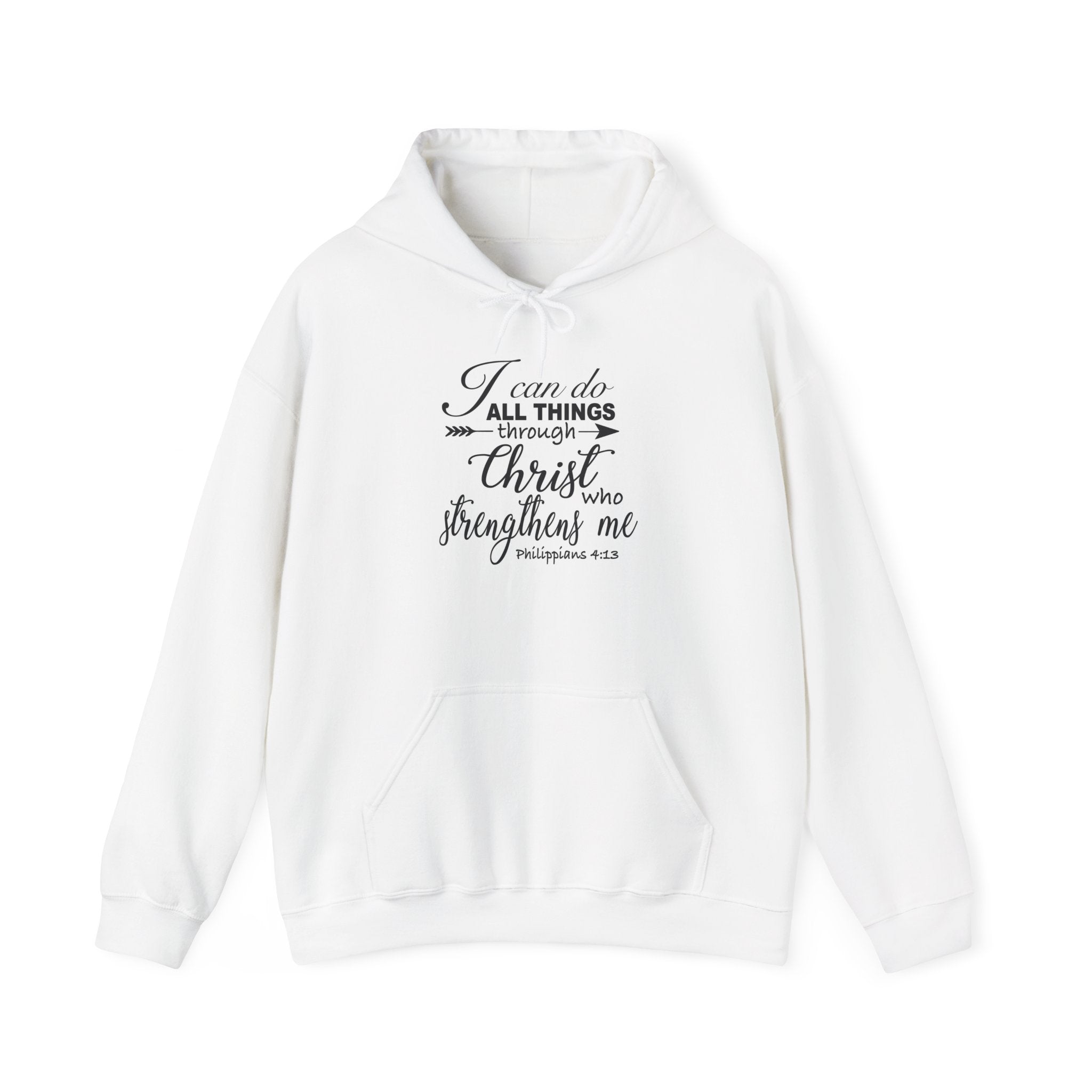 Trust in the Lord Bible Verse Hoodie | Faith Scripture Pullover
