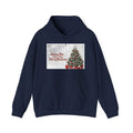 Christmas Tree Hoodie — "Wishing You a Merry Christmas" Holiday Sweatshirt