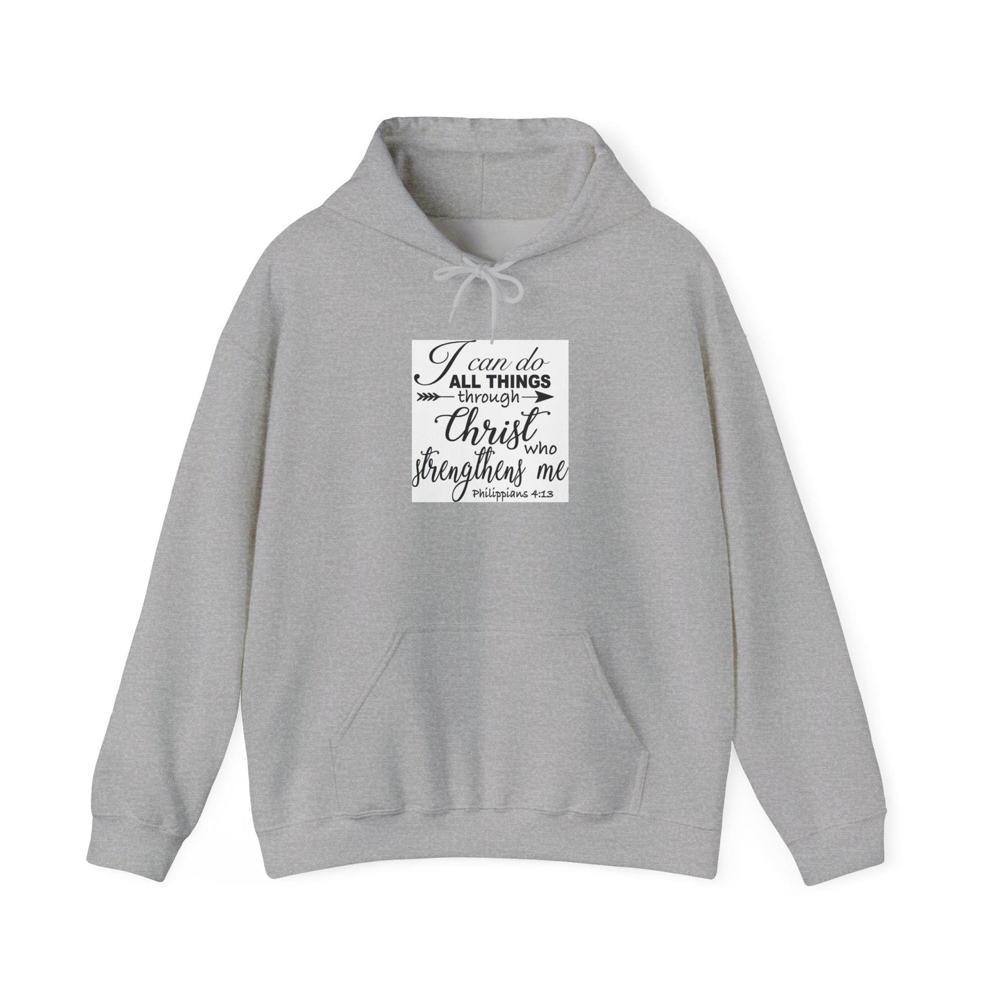 Trust in the Lord Bible Verse Hoodie | Faith Scripture Pullover