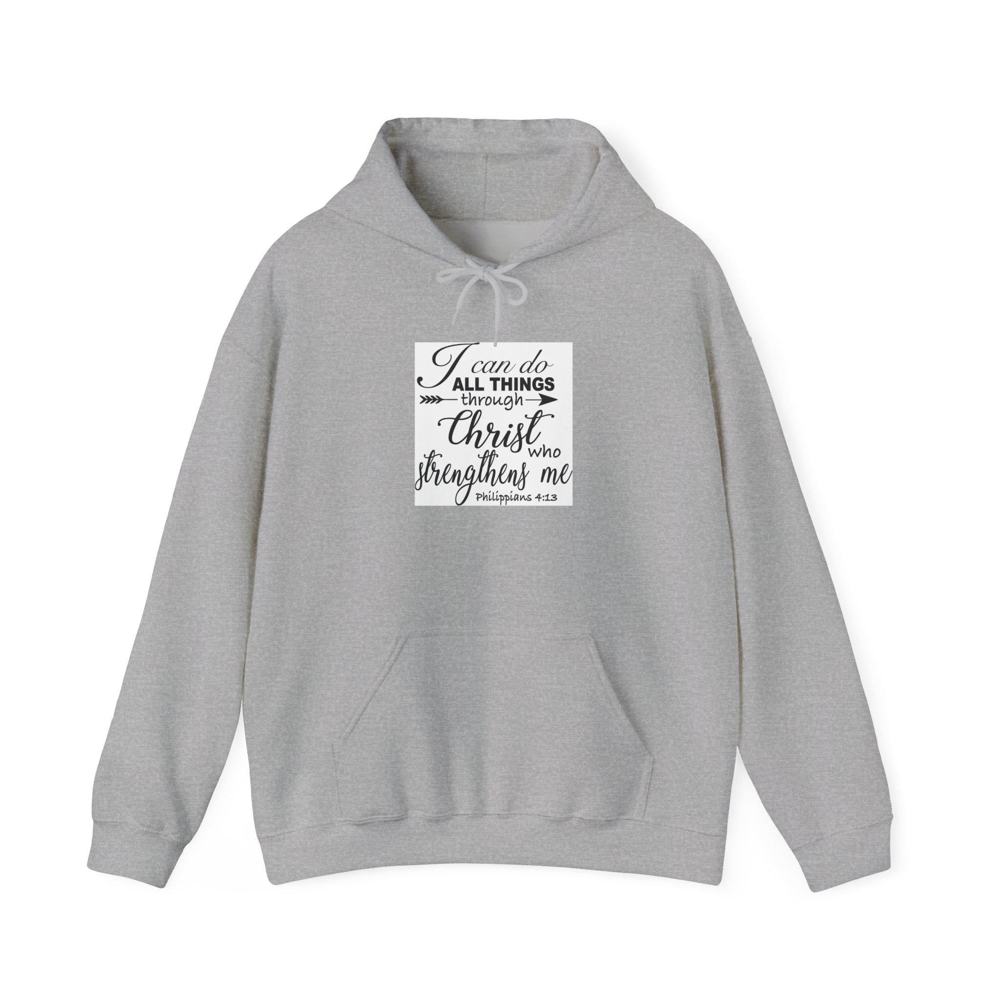 Trust in the Lord Bible Verse Hoodie | Faith Scripture Pullover