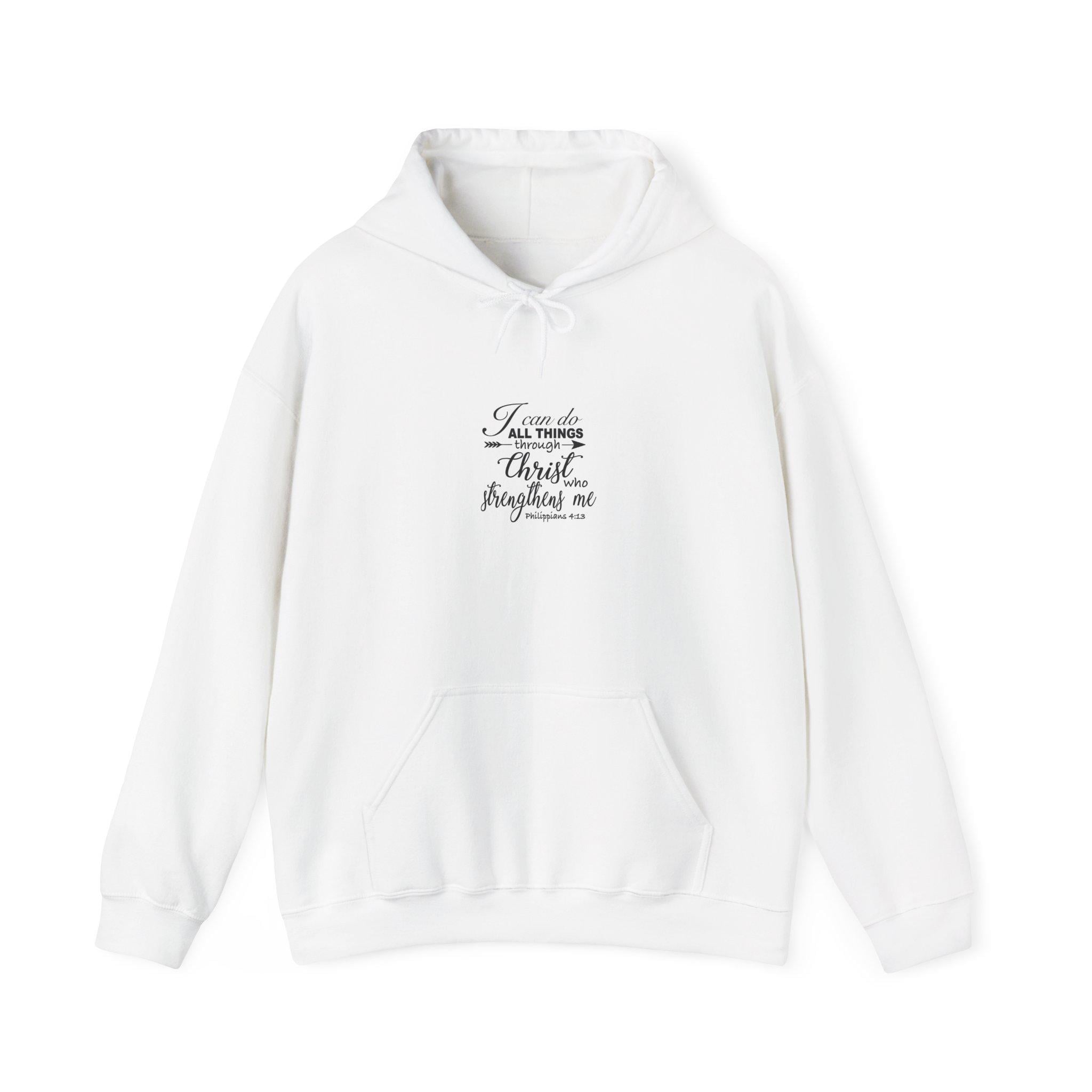 Trust in the Lord Bible Verse Hoodie | Faith Scripture Pullover